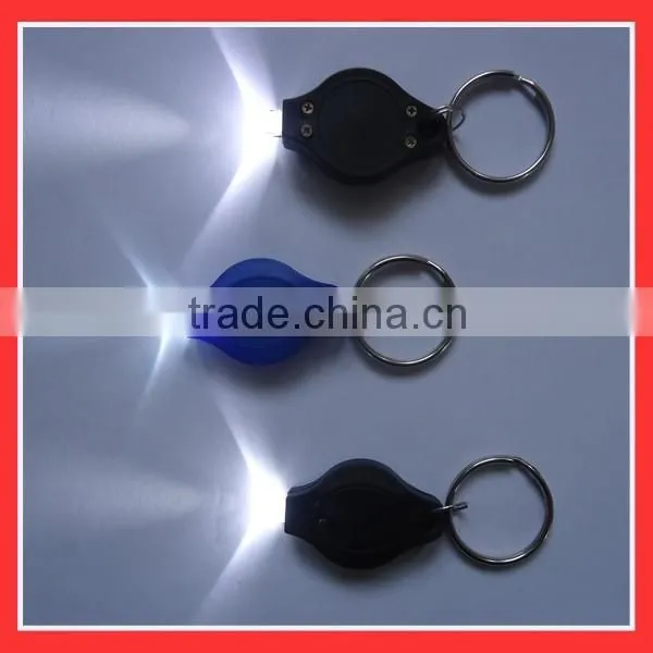 UV Led Light up Keychain,UV Light Led Keychain,purple Colour Led Keychain Light photo-3