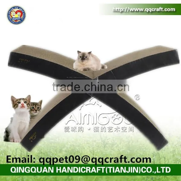 Factory Customized Pet Toy Cardboard Paper Cat Scratch Lounge photo-2