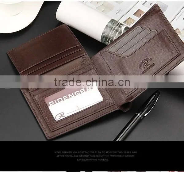 Wholesale PIDENGBAO Wallet PU Leather Wallet Business Card Wallet photo-4