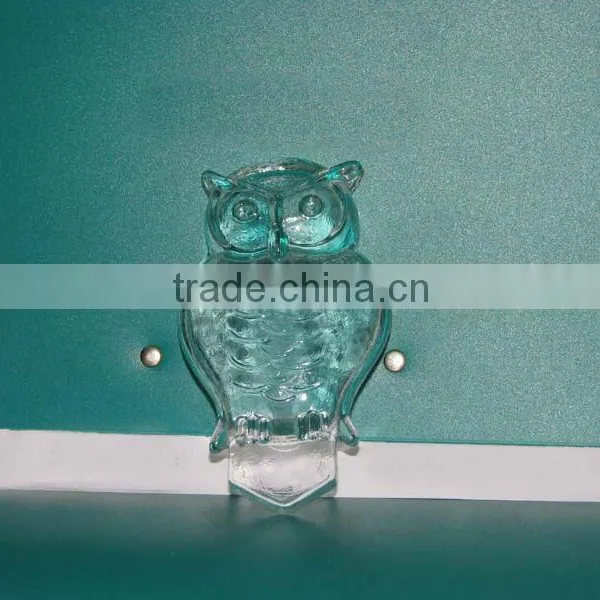 Small Owl Stype Clear Decorative Glassware