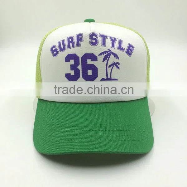 Wholesale OEM Promotional 5 Panel Printing Mesh Trucker Cap photo-2