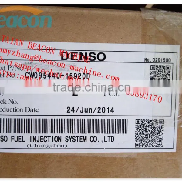Common Rail Fuel Denso Injector for SINOTRUK HOWO WD615 WD10 Engine R61540080017 photo-2