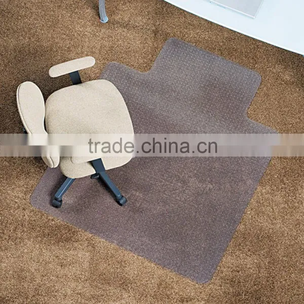Custom Transparent Studded Chair Floor Mat Waterproof For Office photo-2