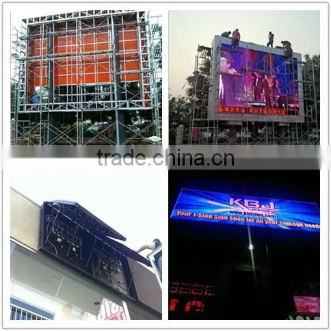Low Cost Advertising Pitch 10mm Indoor Full Color LED Video Walls P10 photo-6