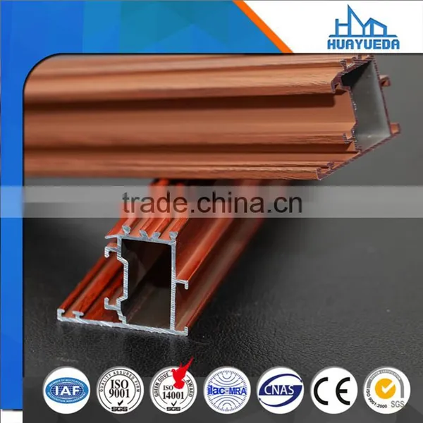 Factory Price 6063 T5 Aluminum Extrusion Profile for Doors and Windows photo-3