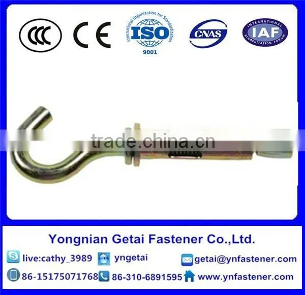 Zinc Yellow Hook Bolt Sleeve Anchor photo-3