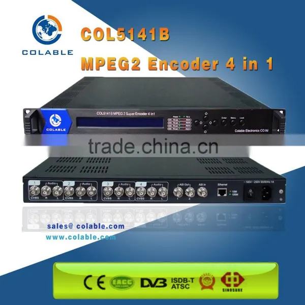 COL5141E 4*CVBS/AV Encoder Mpeg-2&h 264 Video Encoder Hardware photo-6