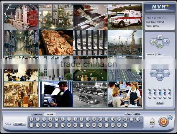 Hybrid PC DVR Software for Stretch DVR Card(compression Card)