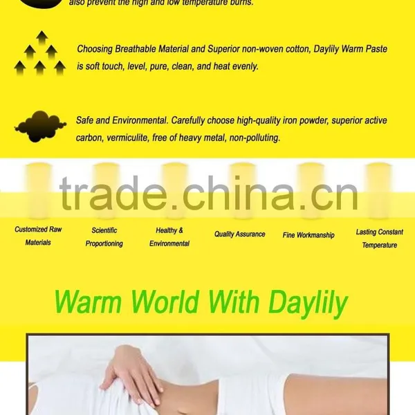 Daylily Menstrual Pain Relief Patch - Winter Warm Patch Heating More Than 16 Hours photo-3
