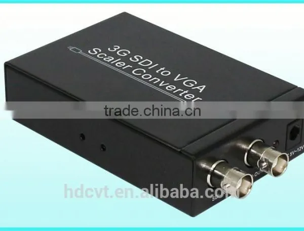 3G SDI to VGA Scaler Converter , 2015 Newest photo-4