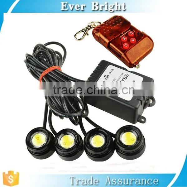 Wireless Remote Control 16 Models Strobe Flash Eagle Eye LEDs Car Light Eagle Eye Backup Light Fog Driving Lamp photo-3