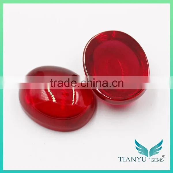 Corundum Definition Man Made Ruby Corundum Oval Cabochon Ruby 5# Corundum Powder photo-4