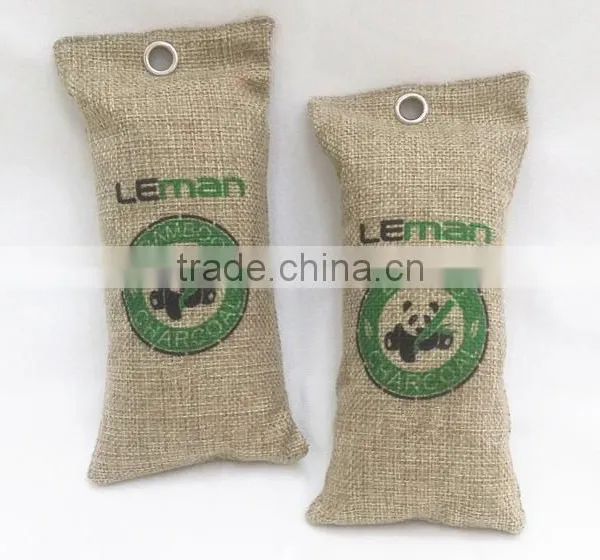 Amazon Hot Sale 75g/200g/500g Bamboo Charcoal Bag Car Air Freshener photo-3