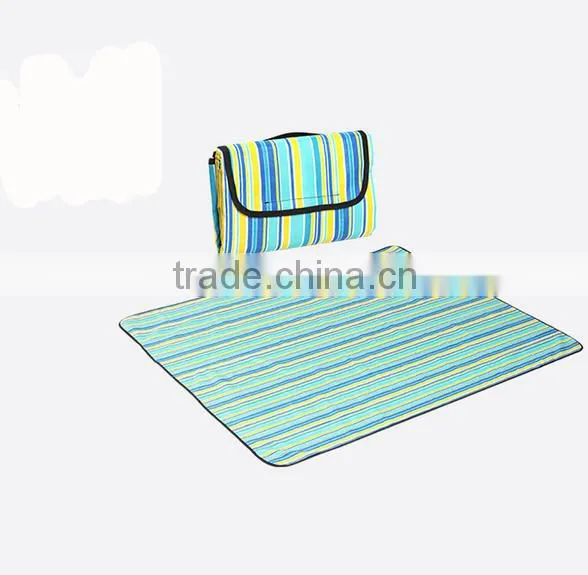 Stripe Printed Waterproof Outdoor Blanket photo-3