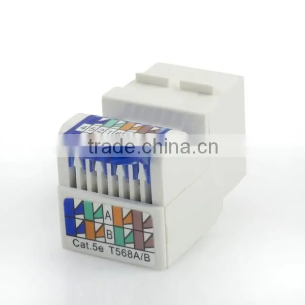 Network Solution Cat6 UL 90Degree Unshielded UTP Modular Keystone Jack photo-5