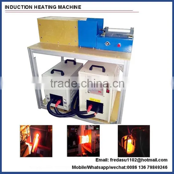 Small portable heating foring induction machine