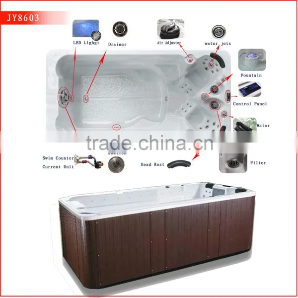 Air Massage Massage Type and Reversible Drain Location Portable Swim Spa photo-2