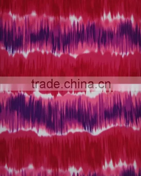 Digital Printing Polyester Spandex Fabric photo-3