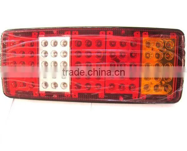 FIVE SQUARE 75LEDS HIGH QUALITY TRUCK REAR LIGHT photo-2