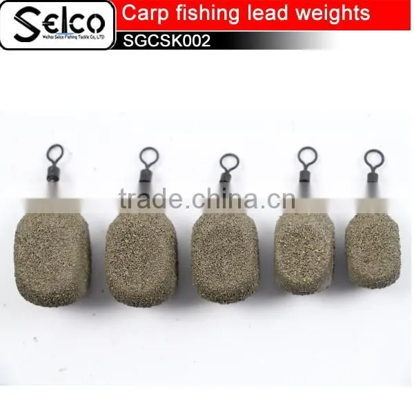 Carp Fishing Square Pear Fishing Leads Weights photo-2