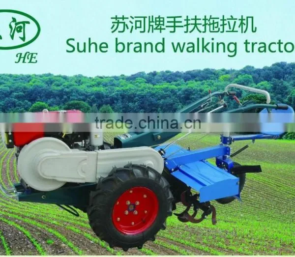 Walking Tractor With Diesel Engine and Lights