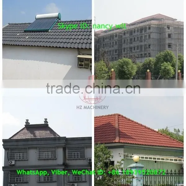 Modern Technology Cement Roof Tile Press Machine/Colored Tile Making Machine photo-2