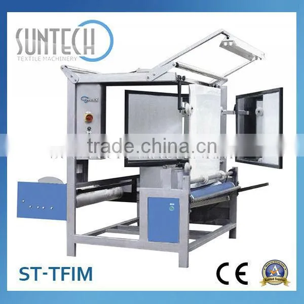 SUNTECH Best Selling Textile Roll Inspecting Winding Instrument Tubular Fabric Inspection Machine
