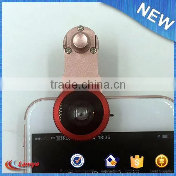 3 in 1 Mobile Lens Universal Lens Clip Oem Fisheye Smartphone Technology 2017 photo-3