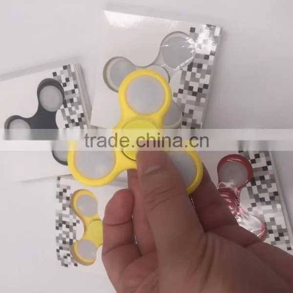 2017 Hot Sales !!!Factory Price Hand Spinner Fidget Spinner With Flashing Glow photo-3