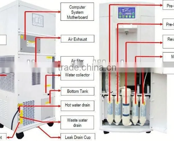 Air Automatic Drinking Water Vending Machine