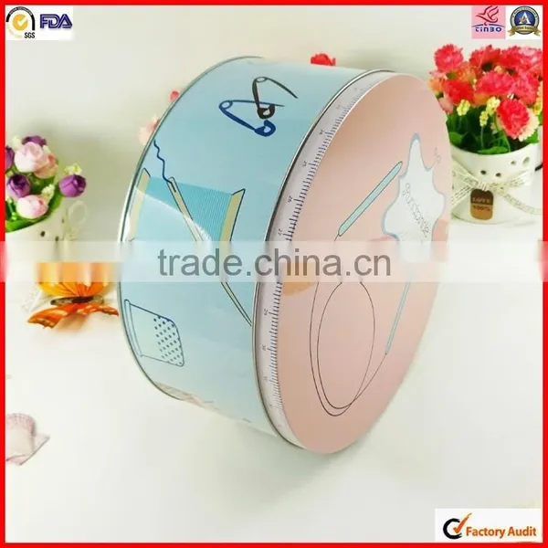 Stainless Round Custom Food Storage Tin Can photo-3