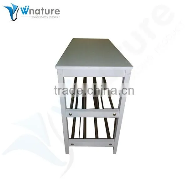 Wooden Shoe Rack Bench photo-5