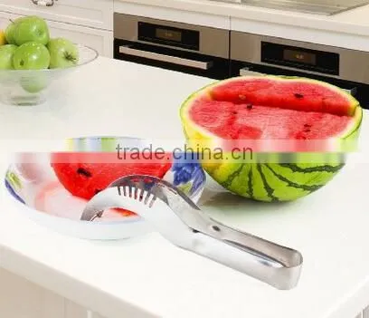 Watermelon Slicer Corer Stainless Steel Fruit Peeler Faster Melon Cutter-Useful and Smart Kitchen Gadget photo-2