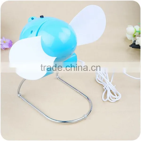 J544 Bullet Shape Colorful Cute Mini Usb Desk Fan photo-2