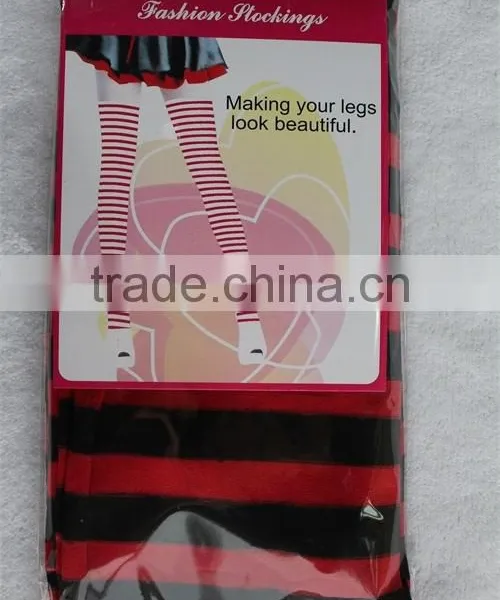 Party Girl Striped Stocking Fashion Tube Stocking photo-5