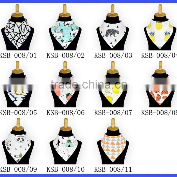 Unique Adjustable Baby Dribble Scarf Bib Bandana photo-6