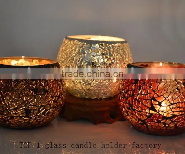 Mosaic Votive Candle Holders Wedding Centerpieces for Sale photo-5