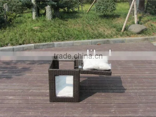 Wicker Rattan Funny Memory Foam Pet Bed photo-2