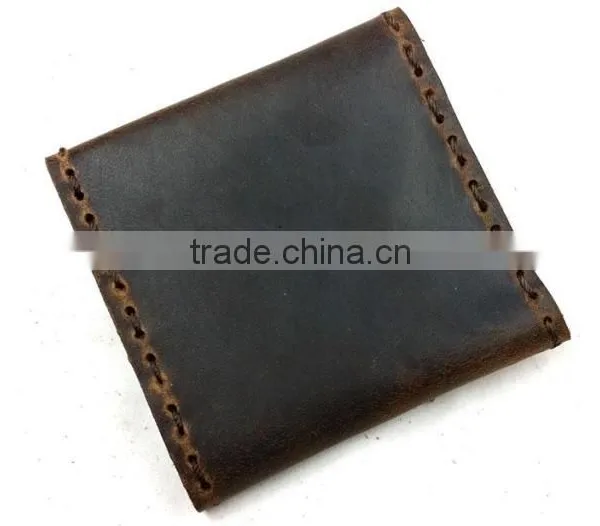 Crazy Horse Leather Atm Card Holder or Credit Card Holder Leather for Men photo-2