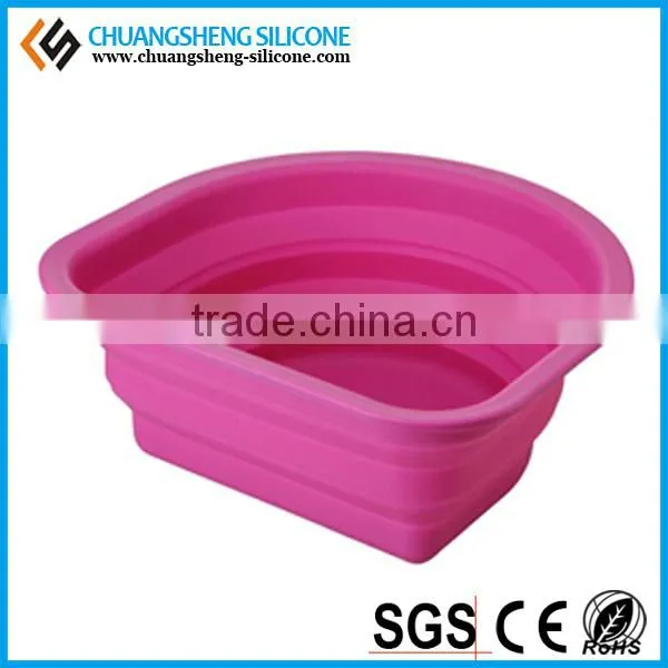 Silicone Fruit Container, Folding Washing Basin photo-6