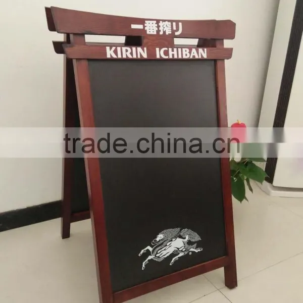 Europe Regional and Large Solid Wooden Blackboard With Stand photo-2