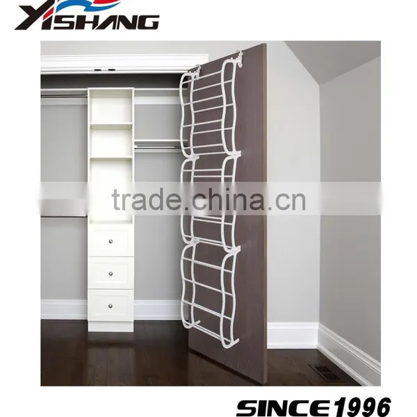 36 Pairs Metal Over the Door Shoe Rack photo-3