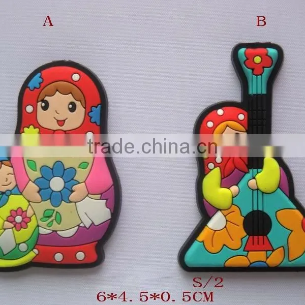 Russia Souvenirs New Matryoshka Doll Design Refrigerator Magnet Bottle Opener photo-2