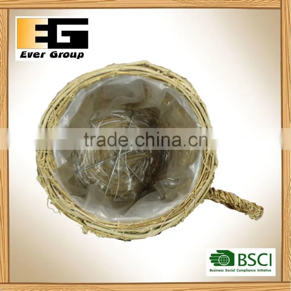 Cheap Natural Rattan Teapot for Sale/Garden Planter photo-5
