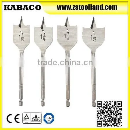 High Quality 6 Pcs Wood Flat Spade Drill Bit Set for Woodworking photo-4