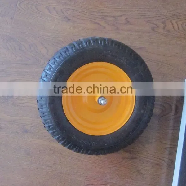 Rubber Wheel 4.00-8 With Steel/plastic Rim photo-3