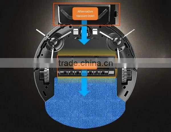 CE,RoHS,EMC,CB,UL Certification and Robot Installation Multifunction Robotic Auto Vacuum Cleaner Water Tank photo-5