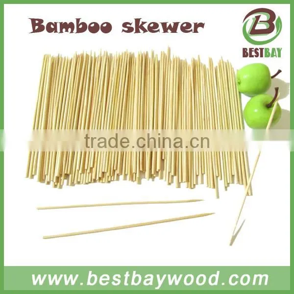 Kabob Skewer Bamboo Barbecue Skewer Dia3.0mm Bamboo Skewer 100pcs per Bag photo-6