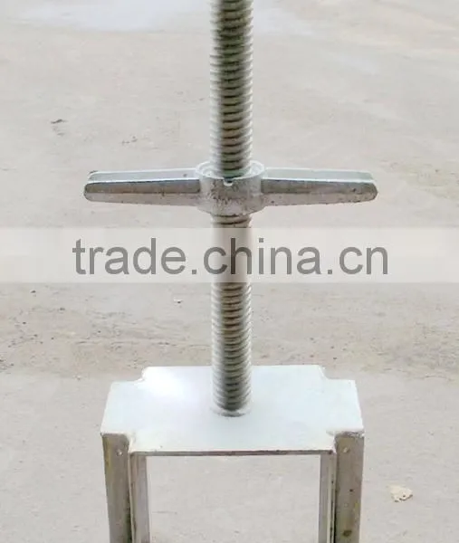 500mm Scaffolding Steel U Head and Fork Head Adjustable Screw Jack photo-2