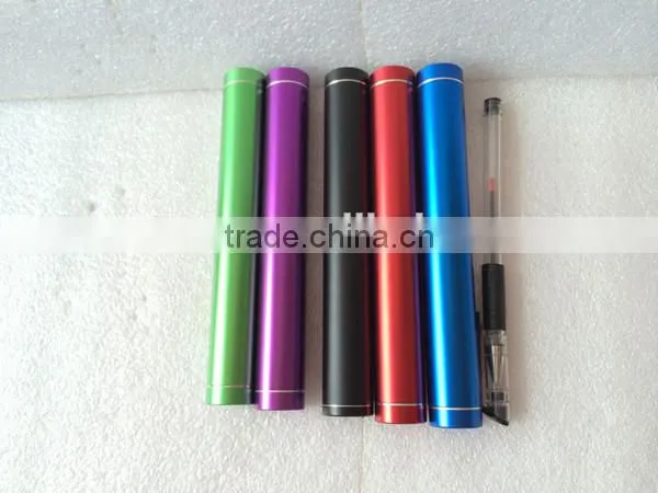 Wholesale 3600mAh Mini Aluminum Round Tube Power Bank Charger photo-3
